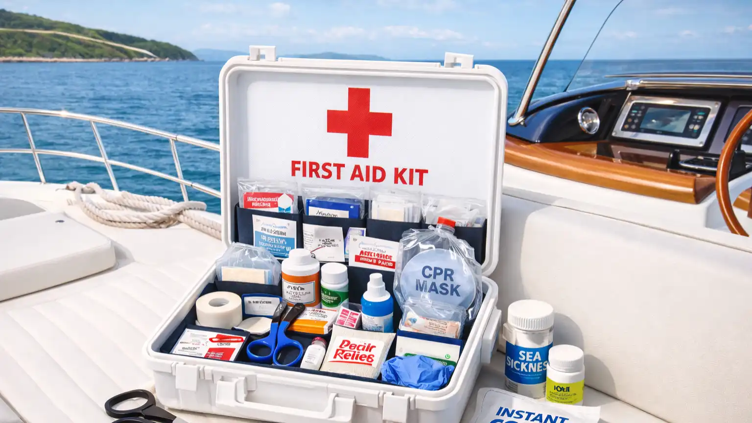 First Aid Kit on a Boat : What Should Be Included for Safety?