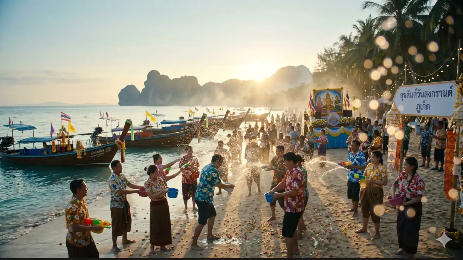 Phuket Songkran Travel : What to Do During Songkran Festival