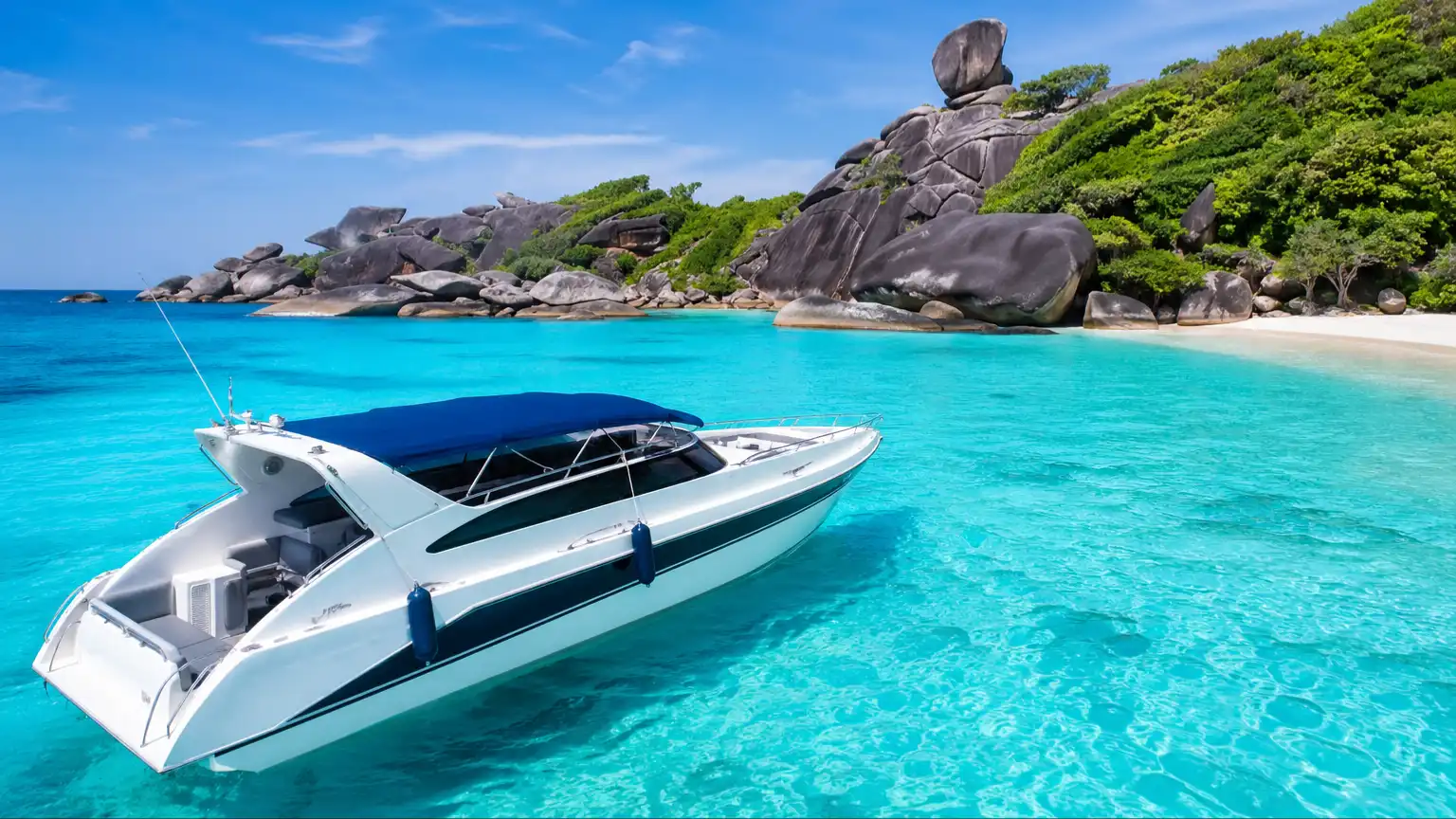 เช่าเรือภูเก็ตไปเกาะสิมิลัน ทำได้ไหม? ทุกอย่างที่ต้องรู้ก่อนจอง