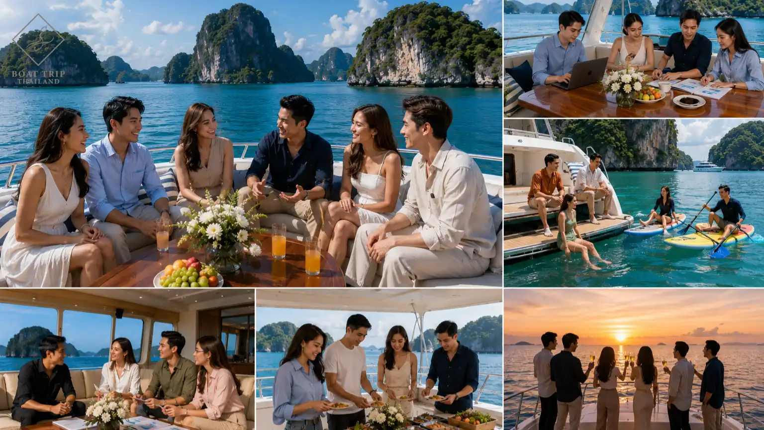 Corporate boat trip ภูเก็ต วางแผนยังไง? คู่มือจัดทริปทะเลสำหรับองค์กร