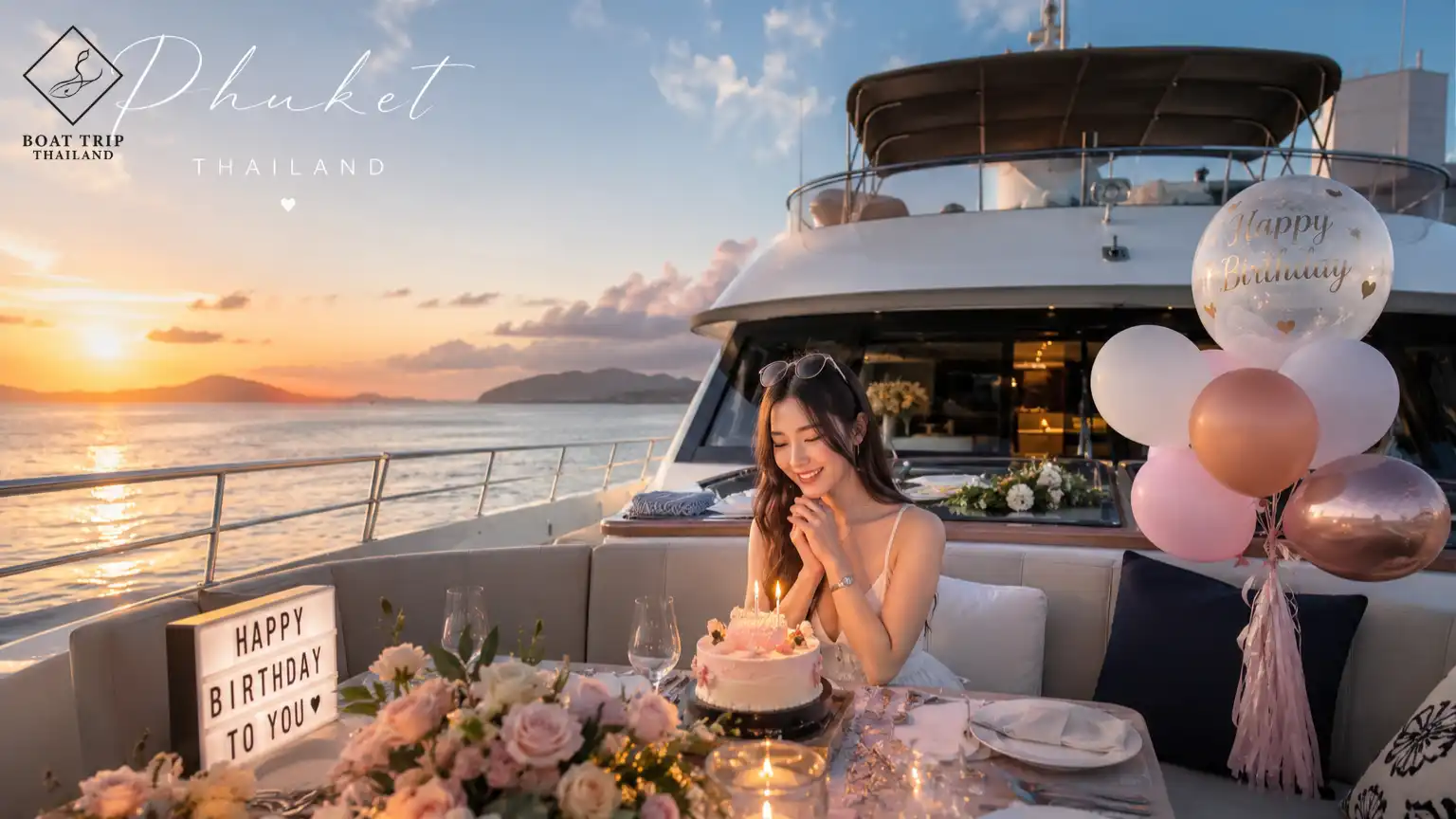 เช่าเรือภูเก็ตวันเกิด ฉลองกลางทะเลพิเศษแค่ไหน?