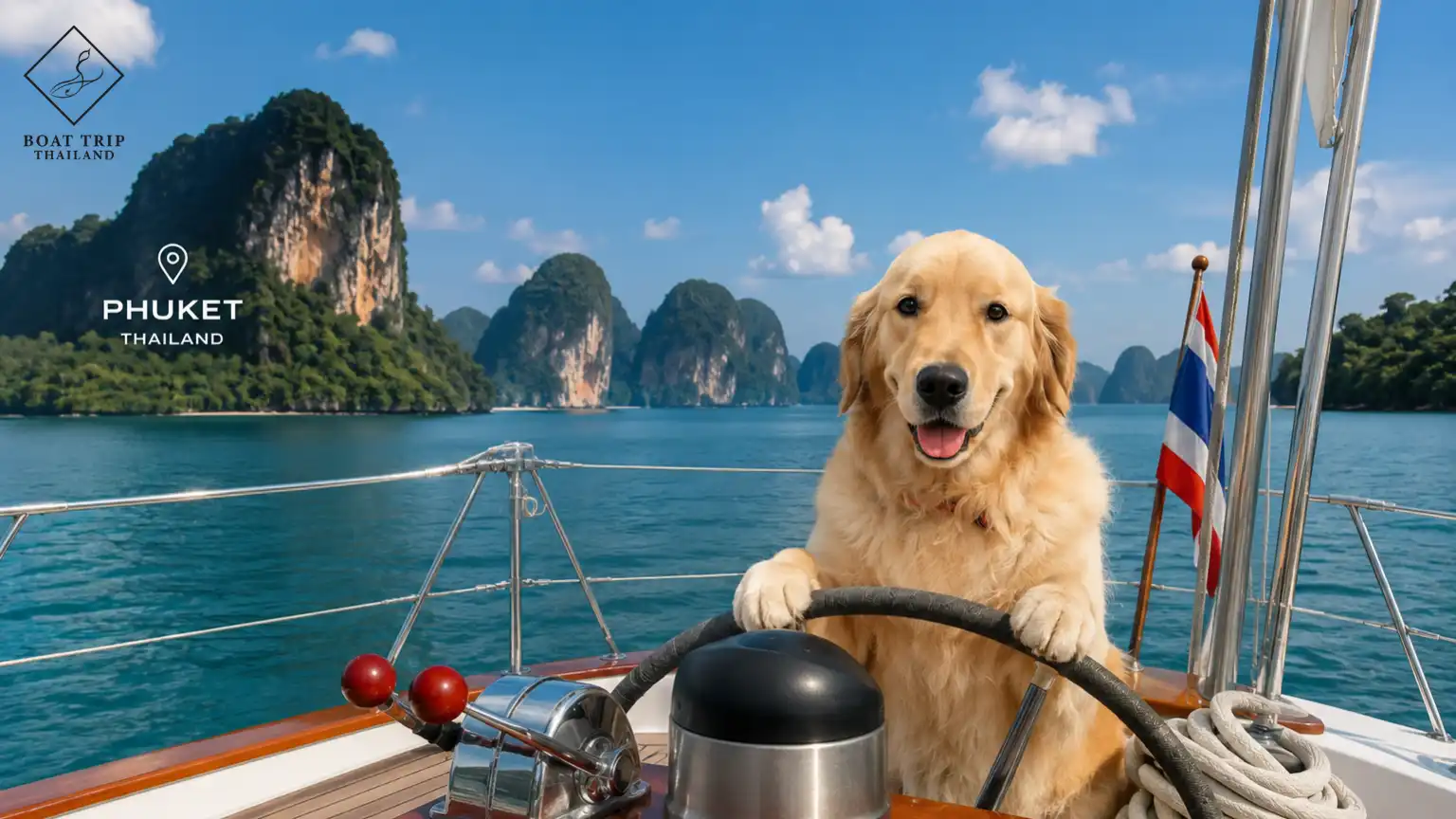 พาน้องหมาขึ้นเรือยอร์ช ภูเก็ต ได้จริงไหม
