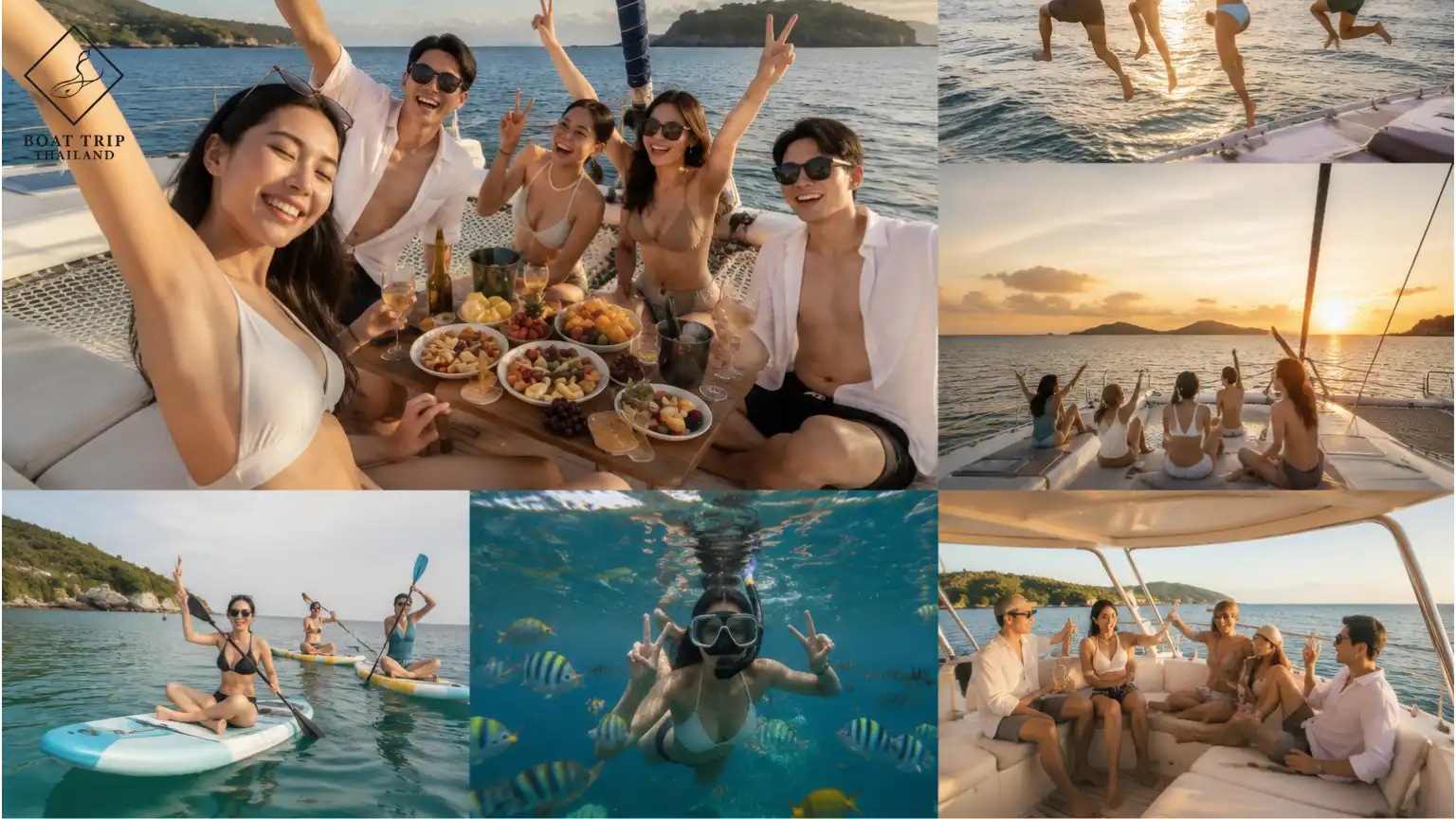 ทริปเรือยอร์ชภูเก็ตกับเพื่อน ทำยังไงให้สนุกที่สุด